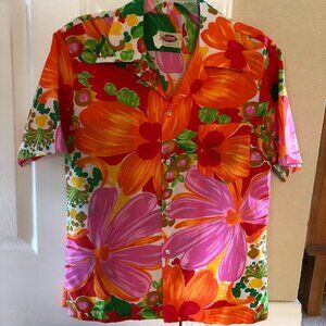 VINTAGE POMARE HAWAIIAN SHIRT